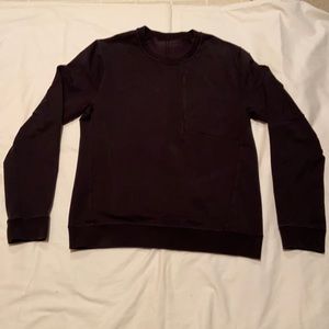 Lululemon Black Sojourn sweatshirt